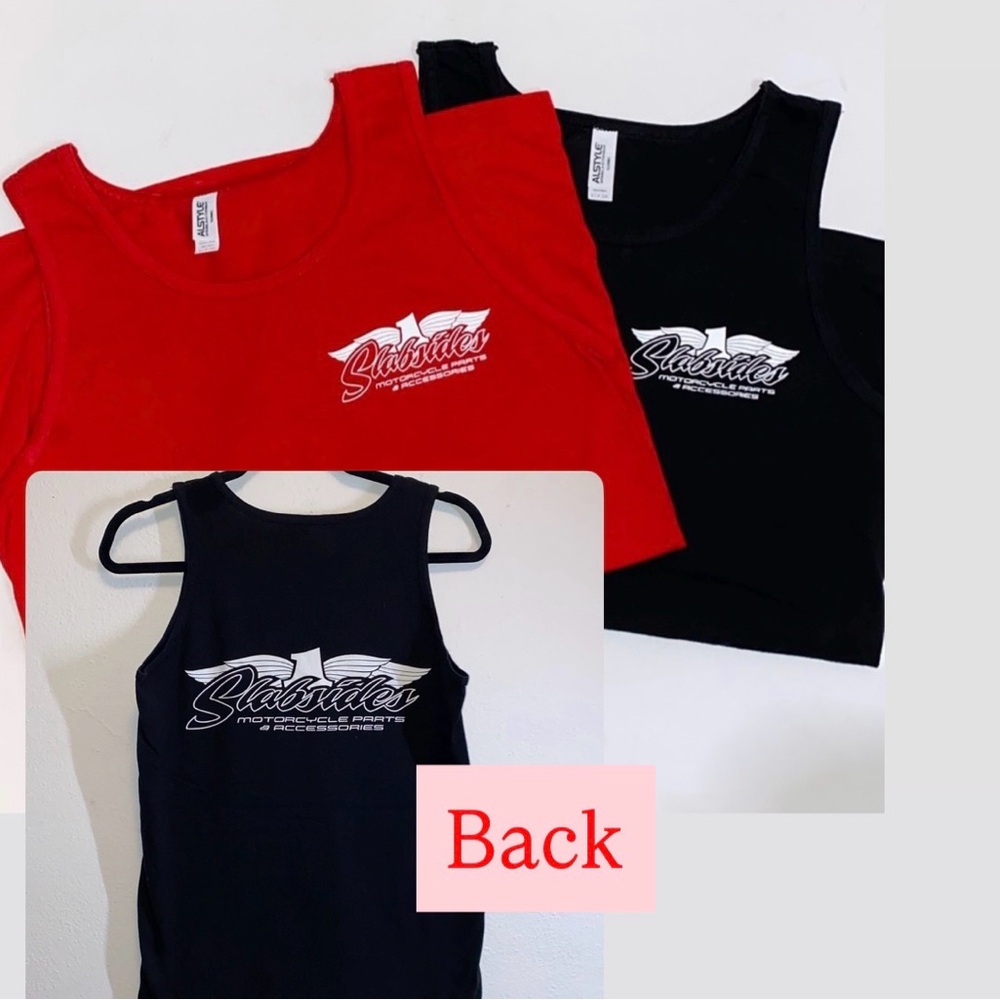 2 bundle Slabsides Motorcycle Tank Tee Shirt Bundle